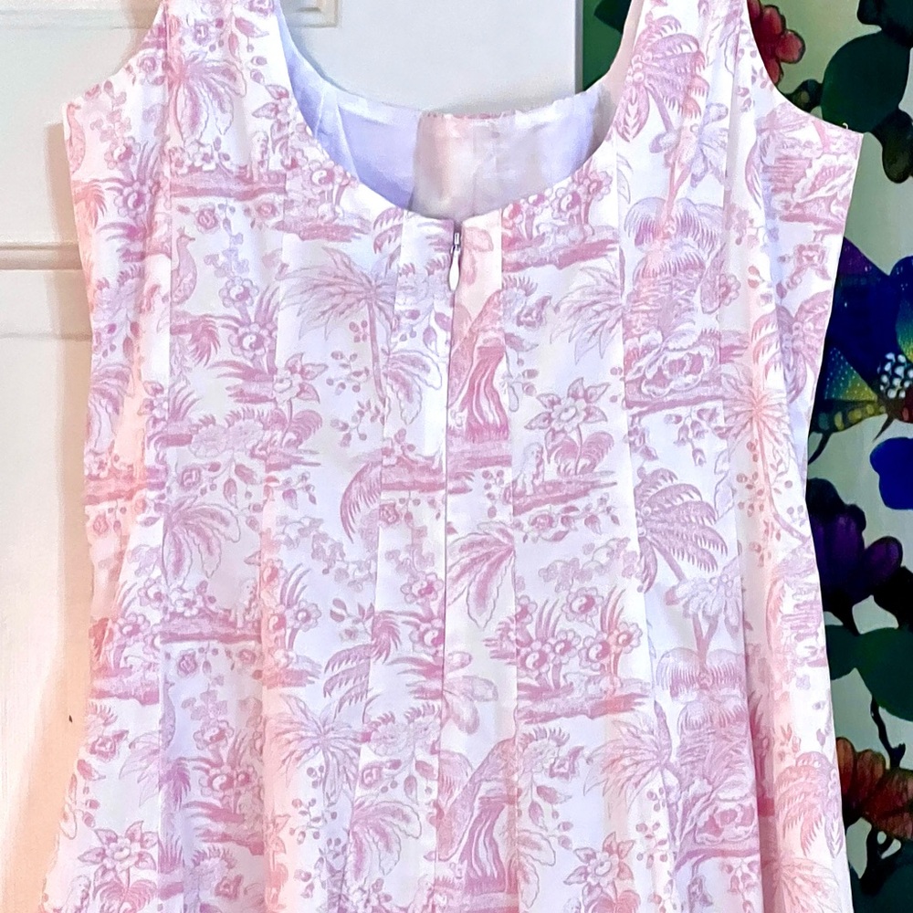 🌺🎉2XHP🎉🌺 NWT Staud Wells Midi Dress Cherry Blossom Toile - Picture 15 of 16